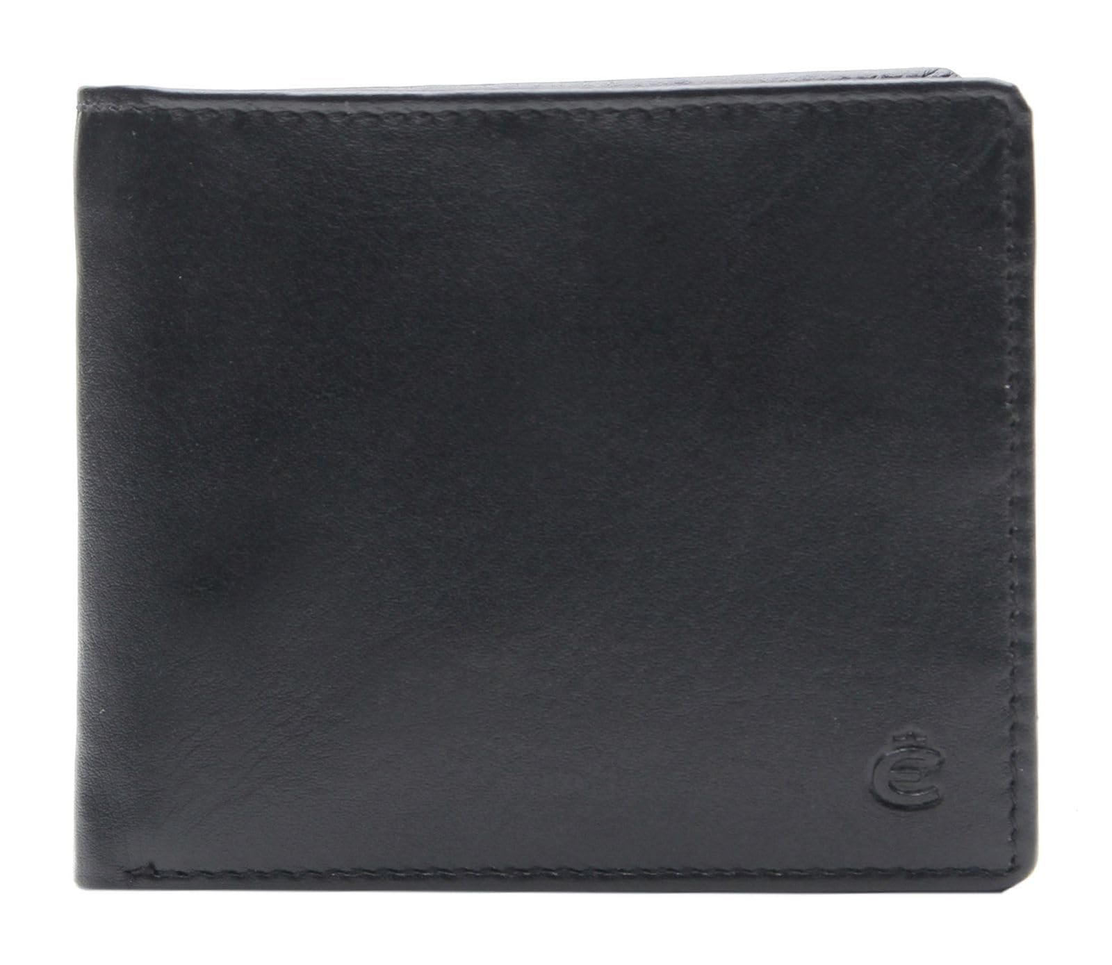 Esquire Compact Geldbörse Leder 9 cm
