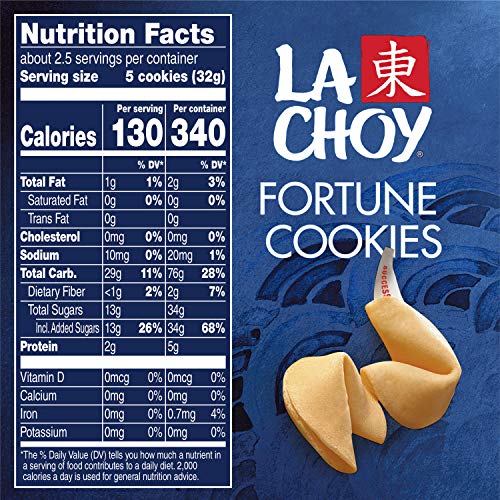 Image of La Choy Fortune Cookies, 3 Ounce, 12 Pack