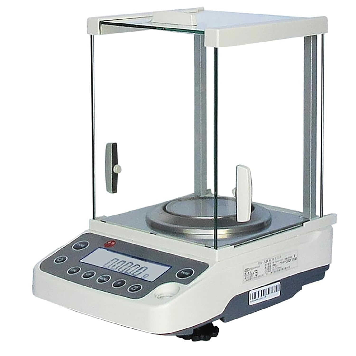 Balanza analítica Digital de Alta precisión, exactitud de 0,001 g con protección contra sobrecarga, Ideal para Laboratorios y farmacias.