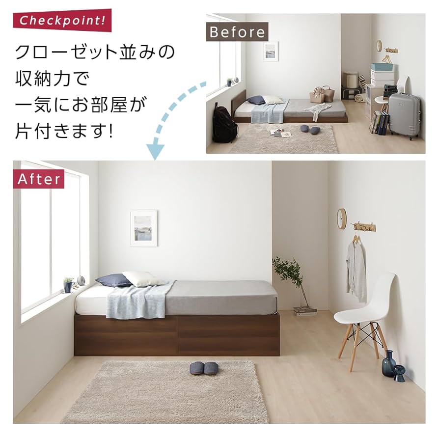 新品未使用 rasik 収納付き シングルサイズ ナチュラル 新品未使用 rasik 収納付き シングルサイズ ナチュラル 収納付き