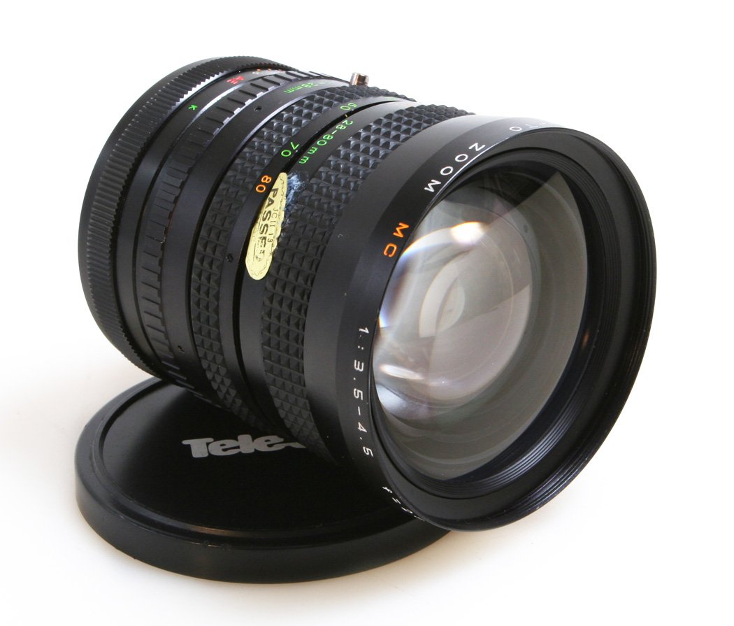 28-80MM F/3.5-4.5 MACRO MF LENS FOR MINOLTA/KONICA W/ CAP