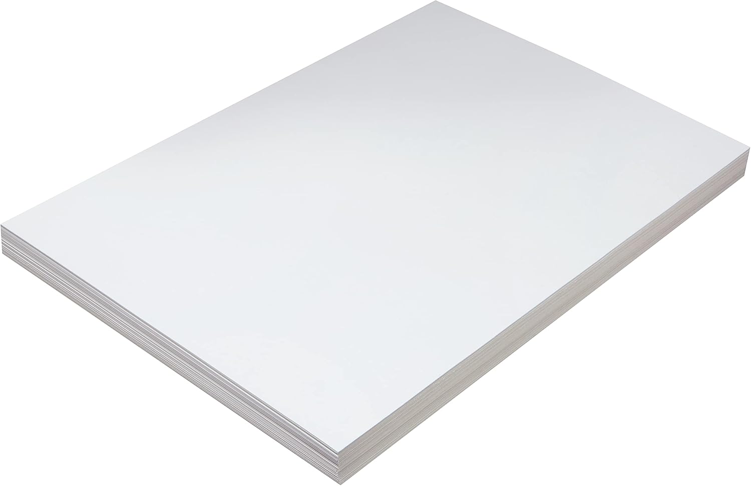 Pacon Acid-Free Medium-Weight Multi-Purpose Tagboard, 12 X 18 in, White, Pack of 100