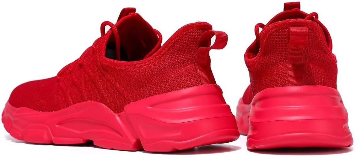Men's Running Shoes, Non Slip, Breathable, Lightweight Fashion Sneakers, Slip Resistant Athletic Sports Walking Gym Work Shoes - Image 6