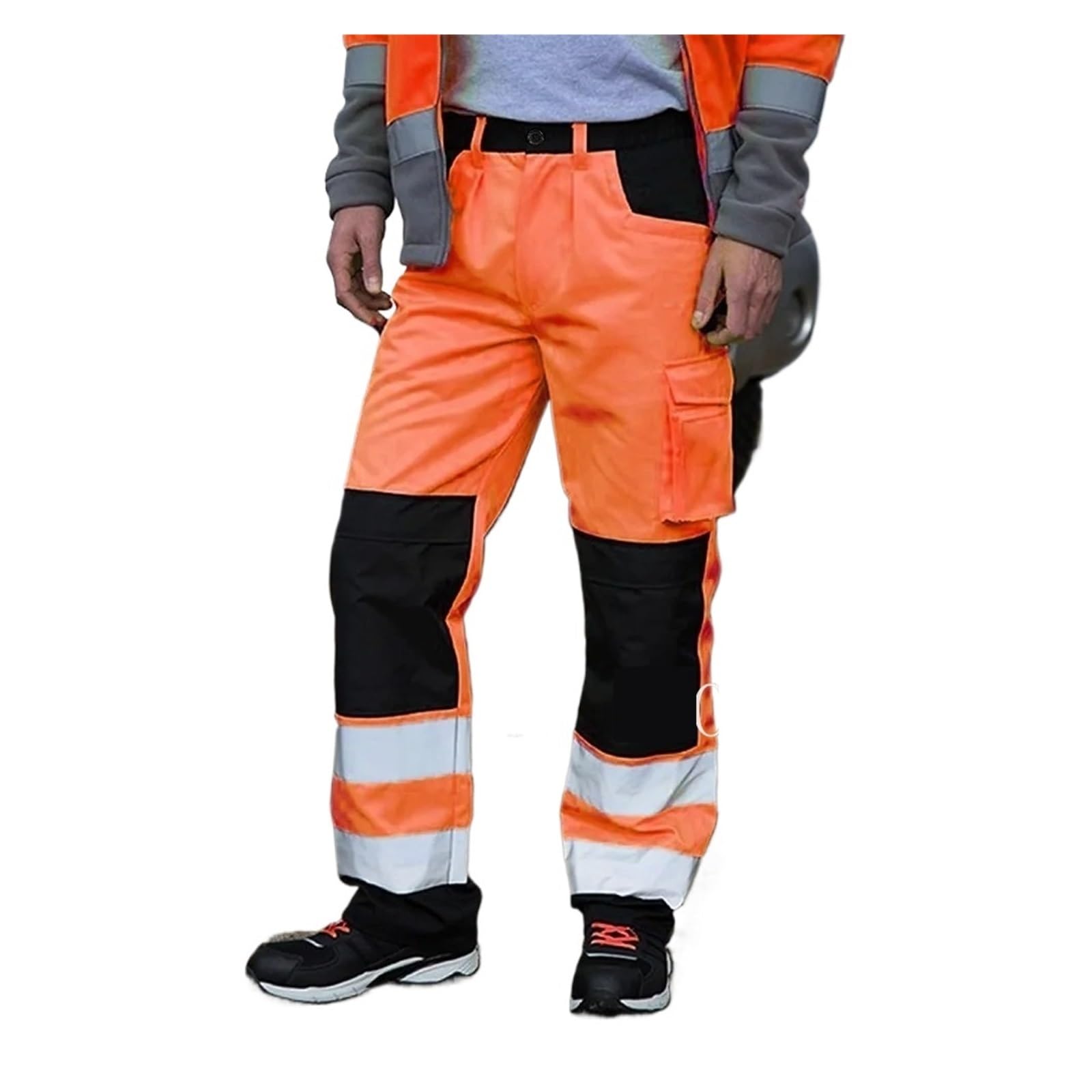 Pantalones de Trabajo Hombre Pantalones de Trabajo Multibolsillos for Hombre Seguridad Ropa Reflectantes