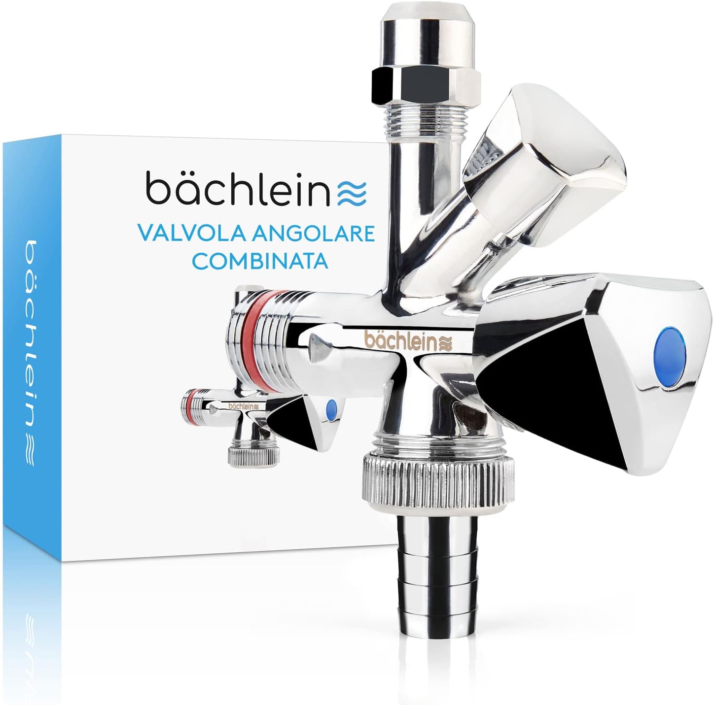 Connettore A T In Ottone Cromato 3/8" - Raccordo Per Valvole Con Guarnizione, Ideale Per Impianti Idraulici - Foto 4