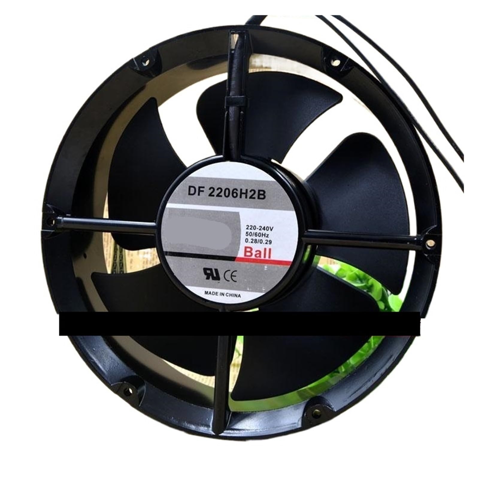 YMUGUEGH 2206H2B 220v 0.28a 20060 20CM fan