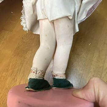 Amazon.co.jp: 足太人形 ポーズ人形 フランス人形 アンティーク ヴィ