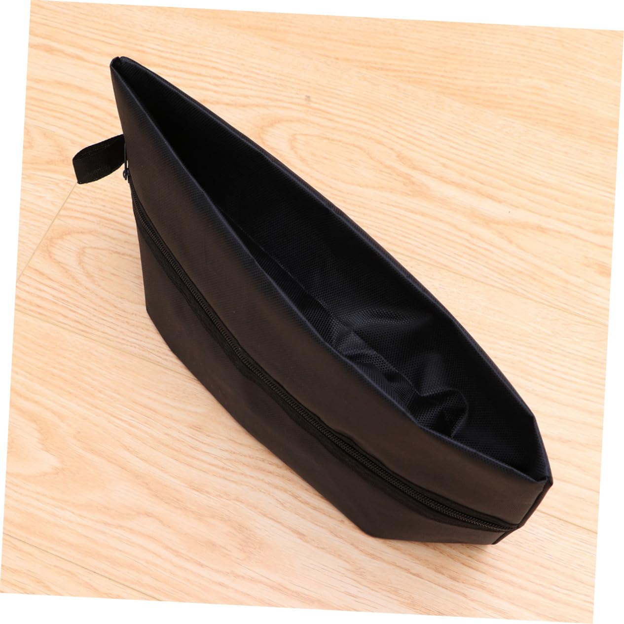 LIFKOME 4stücke Tragbare wasserdichte Oxford Schuhbeutel Für Reisen Und Freizeit Staubdichte Aufbewahrungstaschen Schwarz Multifunktionale Organizer Für Schuhe Und