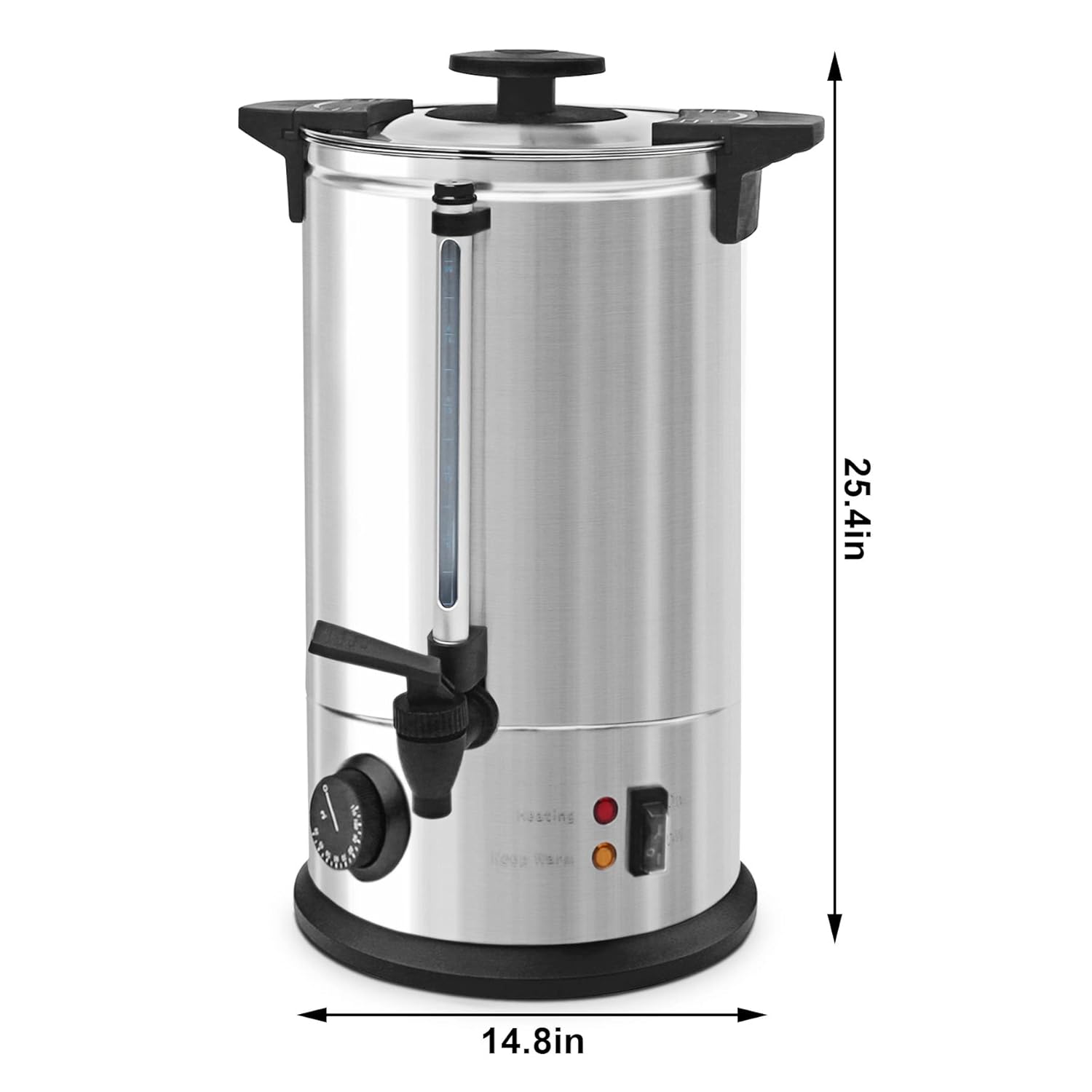 Heavybao Stainless Steel Electrical Hot Water Boiler Catering Water Urn Commercial Electric Tea Urn With Tap - Water Boiler And Stainless Steel Water Boiler Urn Price