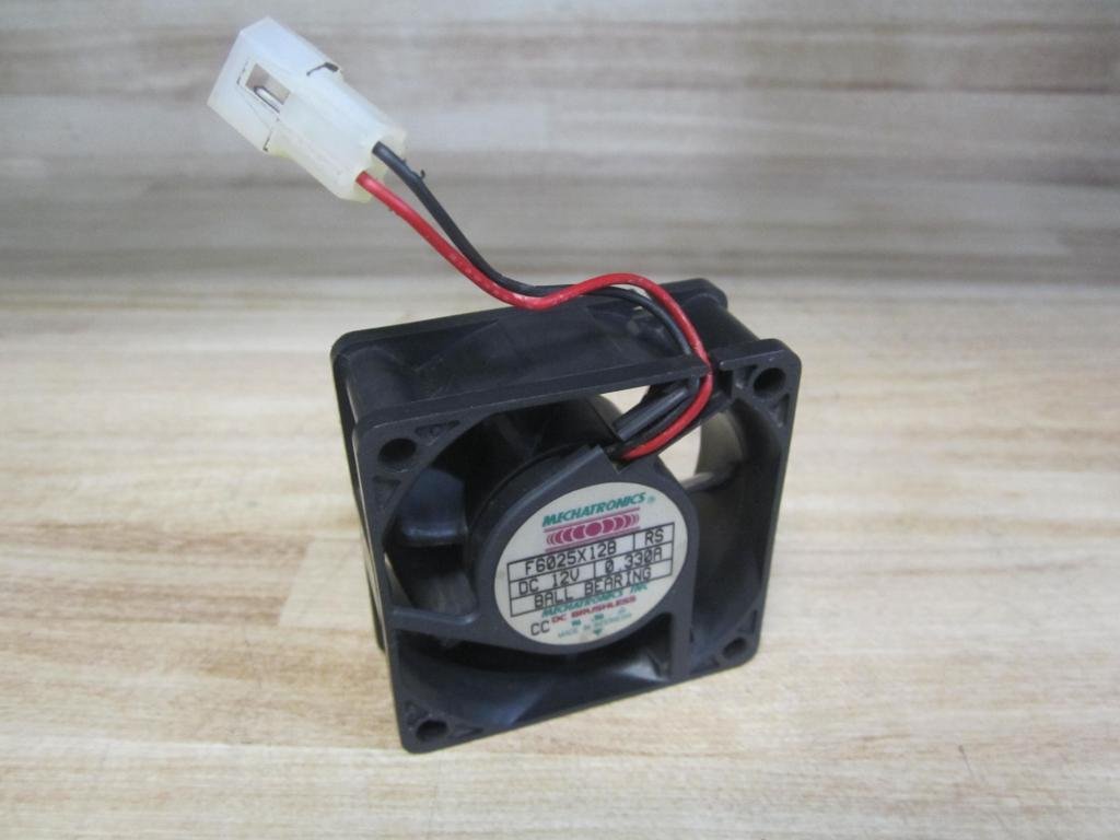 MECHATRONICS F6025X12B 12V 0.33A 6025 6cm 2Wire Cooling Fan