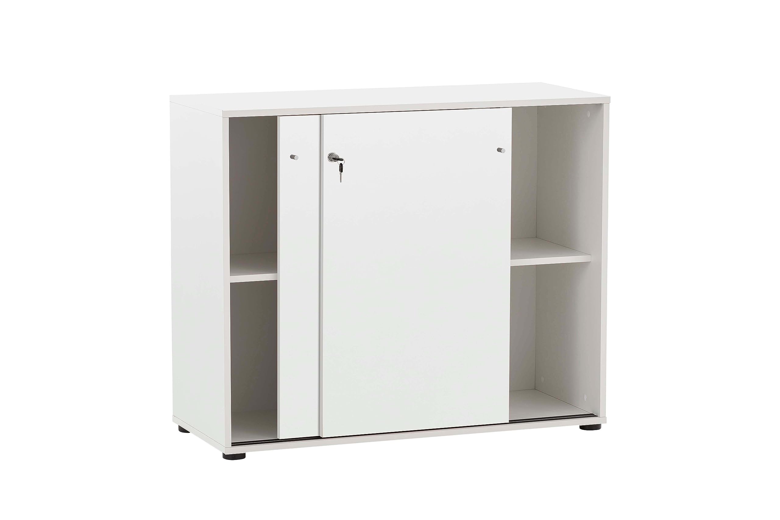 Schildmeyer Aktenschrank Reno 400, 701763, weiß, 100 x 41 x 83,6 cm