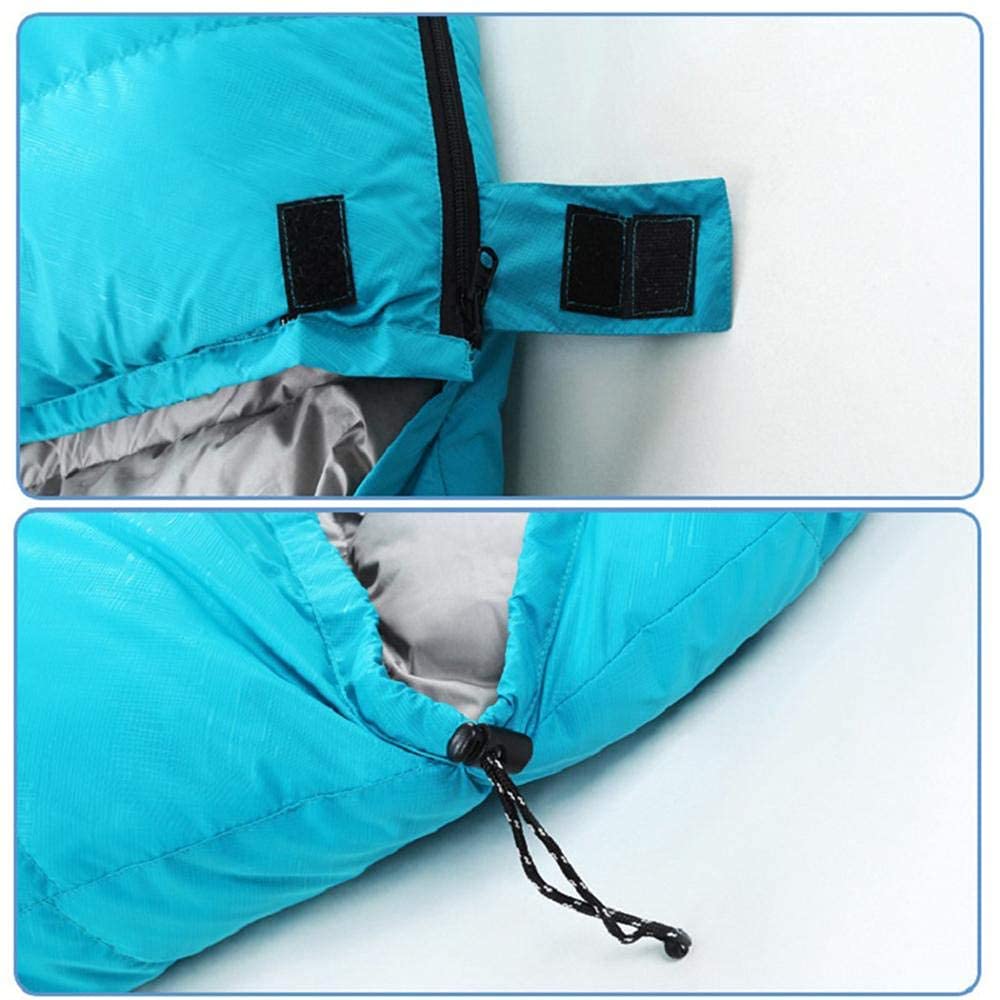 Schlafsack Vier-Jahreszeiten-Daunenschlafsack für den Außenbereich, ultraleichter Schlafsack, Kompressionssack Sport & Freizeit