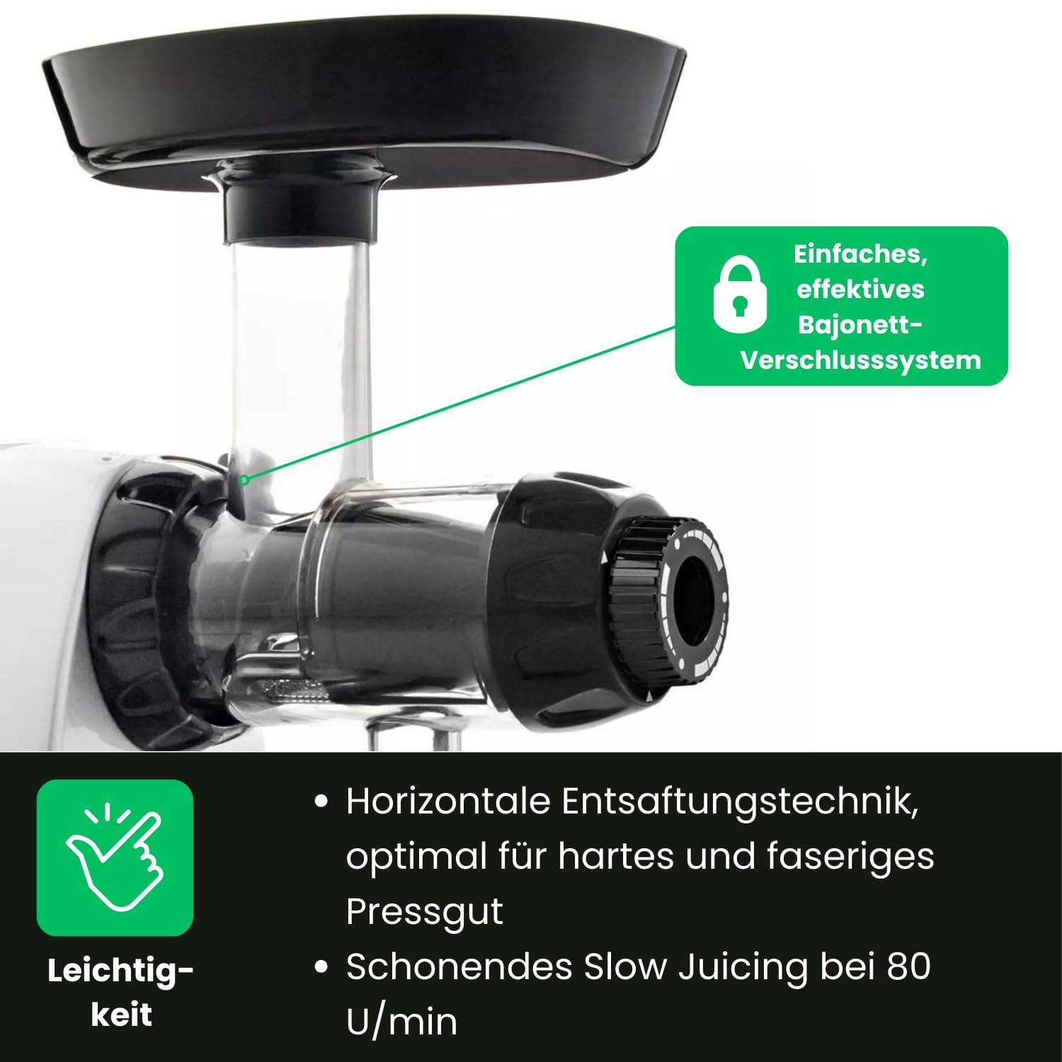 Omega Juicers 8228 sokowirówka pozioma
