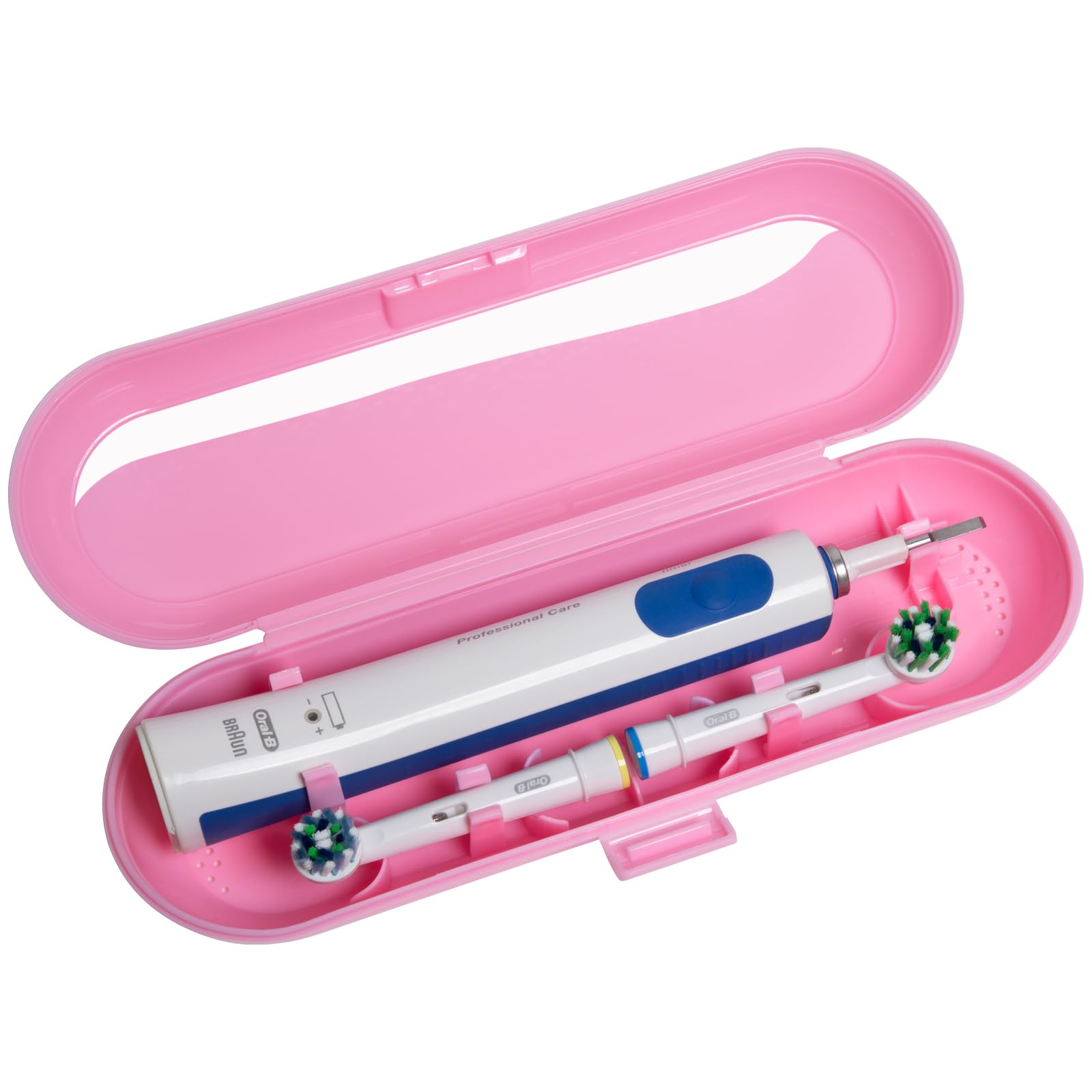 Nincha Electric Toothbrush Travel Case for Oral B & Philips Sonicare, Pink