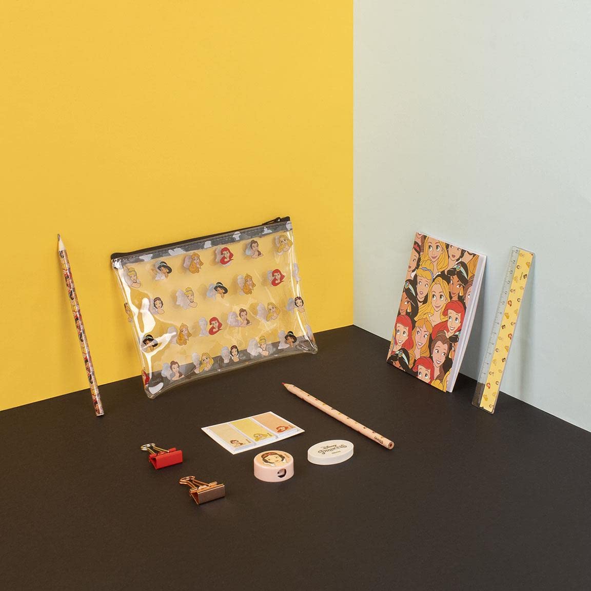 Set Stitch Disney - Stazione Di Lavoro Portatile Con 6 Accessori, Custodia Trasparente, Ideale Per Scuola E Ufficio - Foto 4