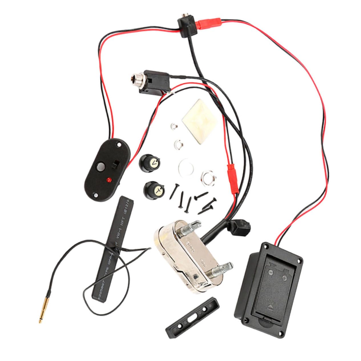 Toddmomy 1 Set Cello Sound Pickup Preamp System Cello Replacement Accessory for Amplifying Musical Instruments Independent Volume and Tone Control Sound Quality