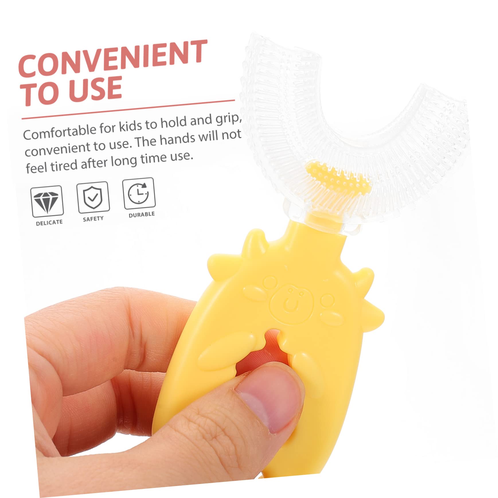 Gatuida 18piezas Cepillo De Dientes Infantil Forma Herramientas De Limpieza Bucal Para Niño Niña Cepillos De Limpieza Completa De Dientes Para Bebés y Pequeños