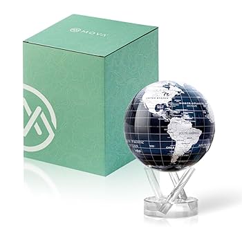 Amazon.co.jp: MOVA グローブ l 地球儀 l 世界地図シリーズ 黒銀