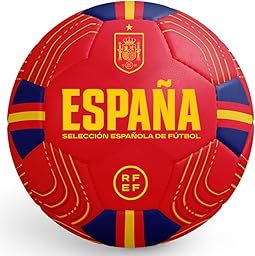 Champion's City Balón de Fútbol España | Tamaño Oficial 5 | Superficie Texturizada Antideslizante | Alta Resistencia para Entrenamiento | Uso Interior y Exterior | Diseño Deportivo Duradero
