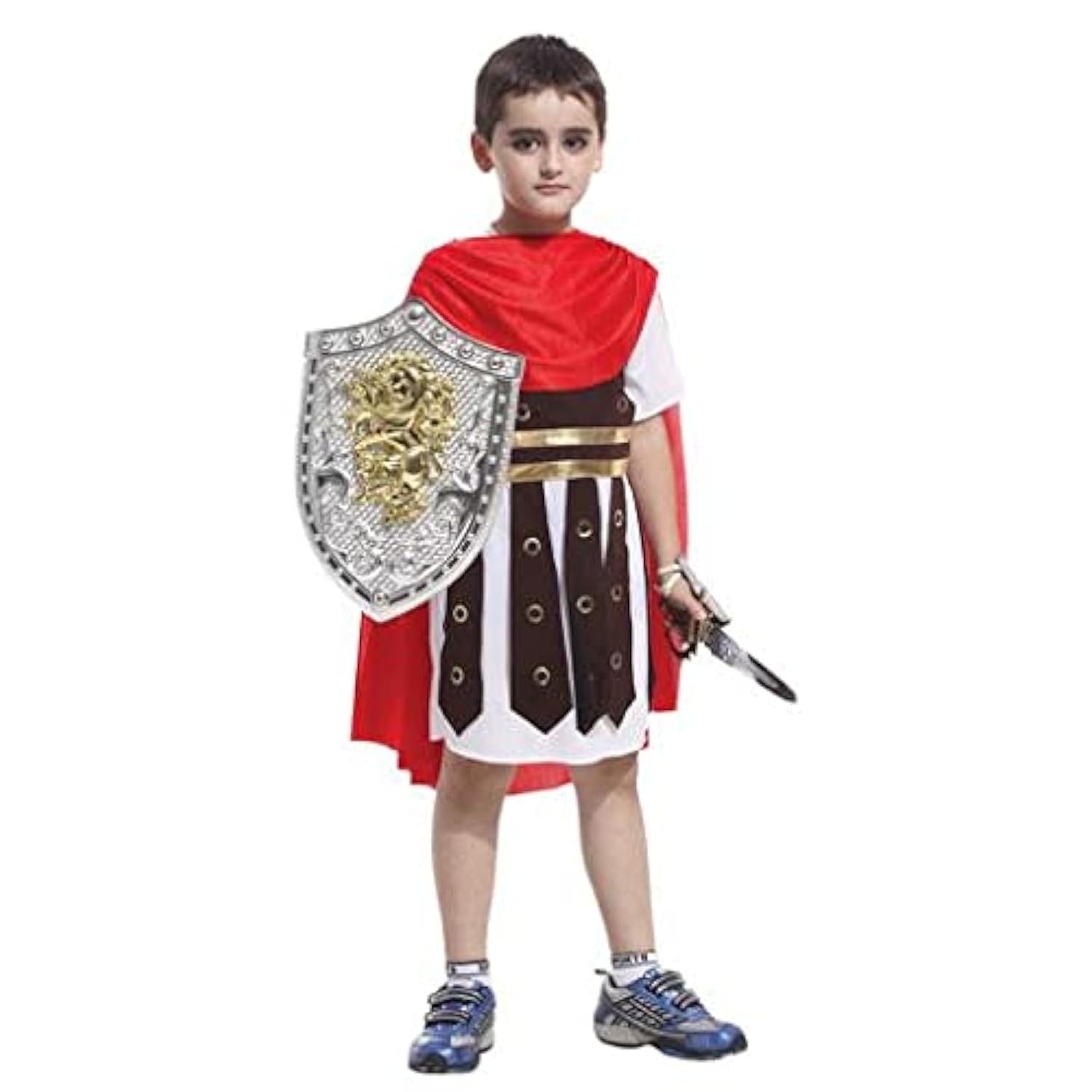 ShopziniaRoman Soldier - Classical Roman Warrior Fighter Costume 3-5 Y