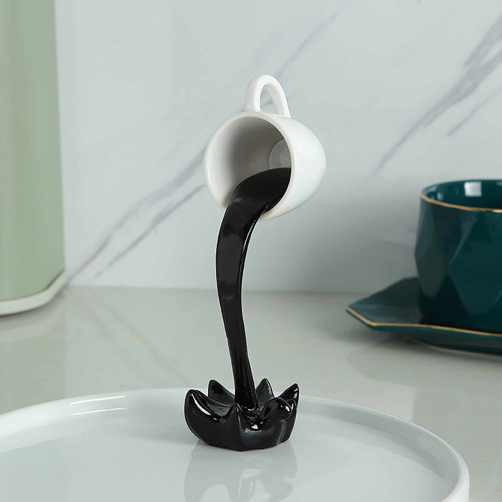 24 Ciondoli In Resina A Forma Di Tazza Da Caffè 3D – Graziosi Mini Ciondoli Con Chicchi Per Creare Gioielli, Collane, Portachiavi E Decorazioni Fai Da Te - 3