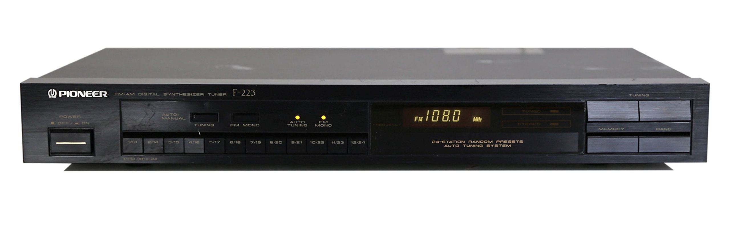 Pioneer F-223 Tuner schwarz