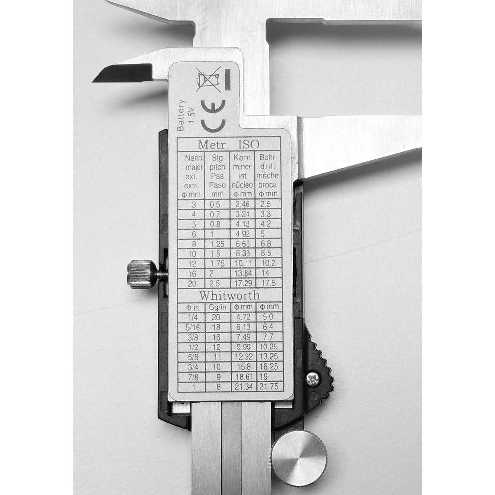STEINLE 1321 Meßschieber Messschieber digital Schieblehre Caliper 300 mm