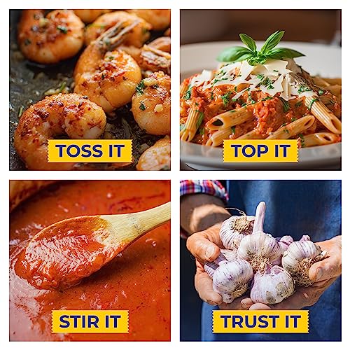 Spice World Minced Garlic – Bulk 32 oz Garlic Container – Ready-to-Use Seasonings for Cooking, Reduce Prep Work and Easily Add Flavor - Thumbnail 6