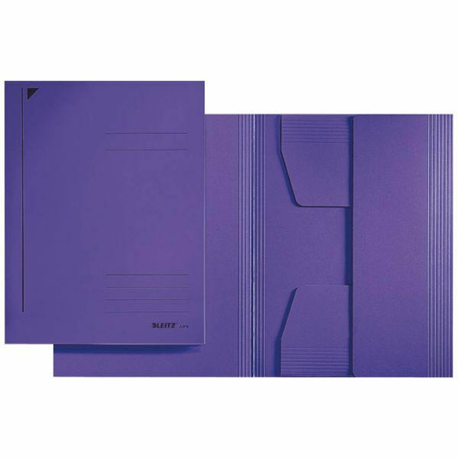 Leitz 392400 - Cartellina portadocumenti formato A4, 25 pezzi, colore: Viola