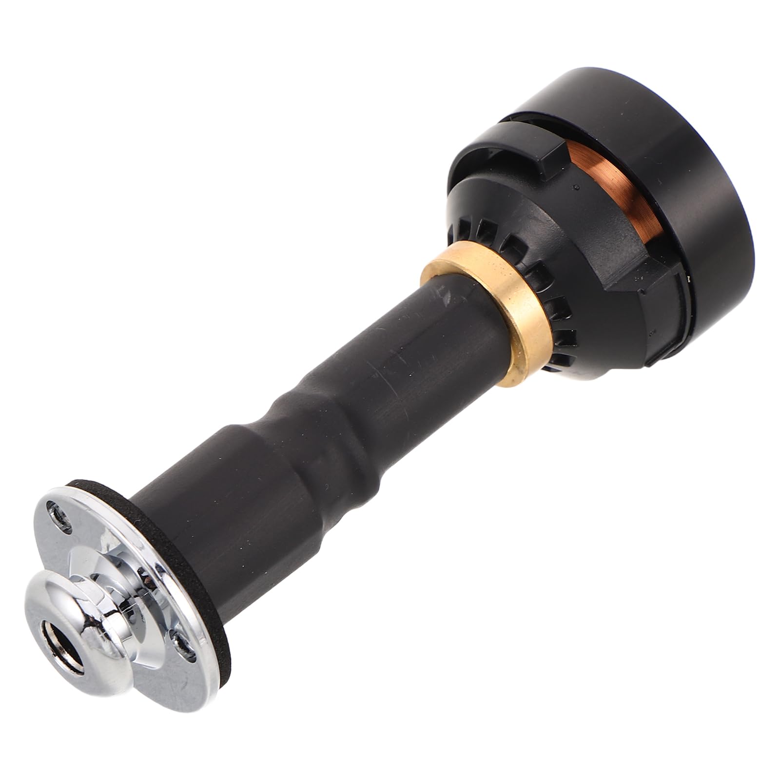 TOYANDONA Pastilla Metálica para Tambores Africanos y Cajón, Potenciómetro de Sonido Portátil de 8,6 Cm, Captador Inalámbrico para Percusión Manual en Espectáculos y Presentaciones