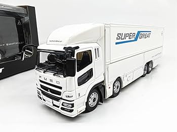 Amazon | 1/43 三菱 ふそう SUPER GREAT 白 | ミニカー・ダイキャスト