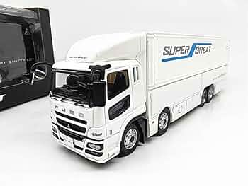 Amazon | 1/43 三菱 ふそう SUPER GREAT 白 | ミニカー・ダイ