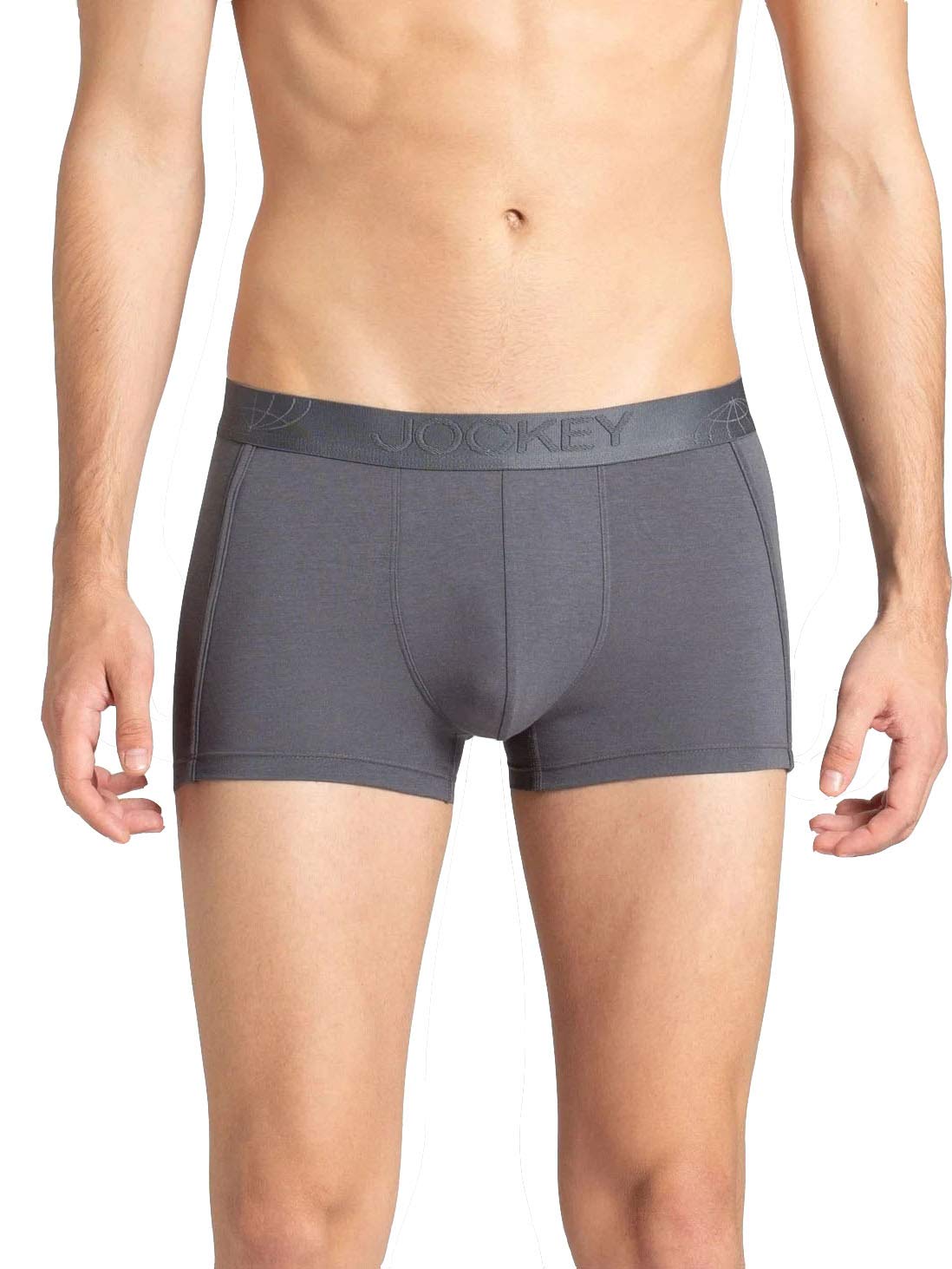 jockey Men's Cotton Trunk (Pack Of 1) (IC25-GunMetal-1-M_Gunmetal_M)-picture-33