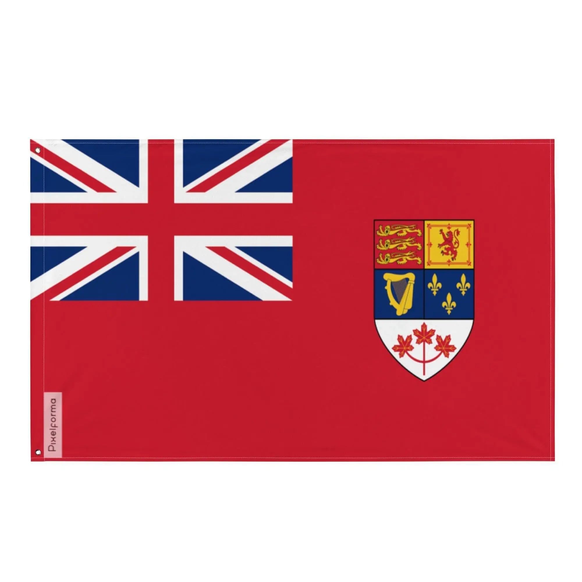 Drapeau Canada 1957 à 1965 anti-déchirure en polyester à 4 œillets Pixelforma - 4