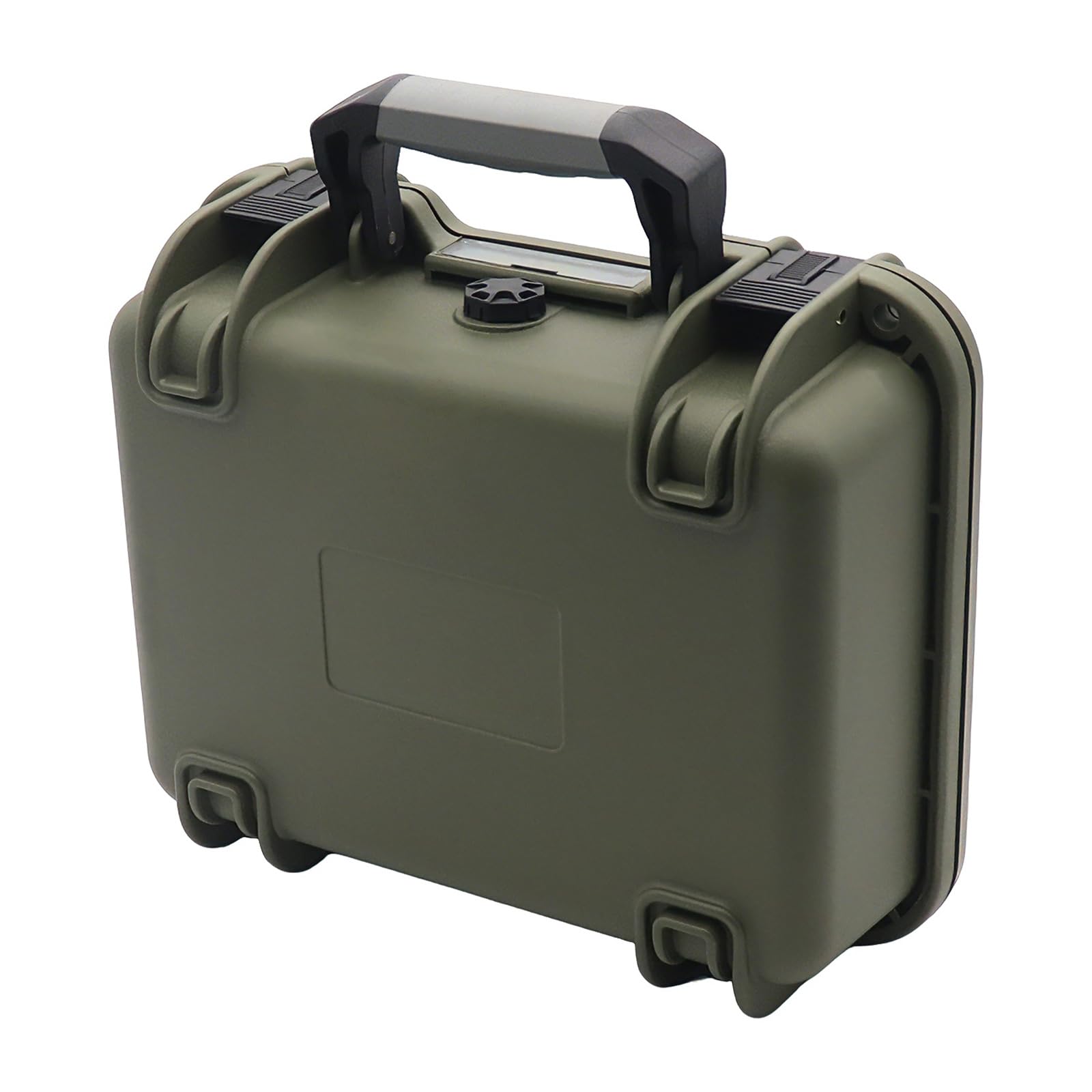 Tsophreniq Green.. Professional Waterproof Dustproof Protective Tool Box Featuring Carry Handle And Customizable Compartments For Secure Storage Portable Repair Box