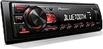 Pioneer MVH-S230BT 1-Din Digital Media Receiver – Bluetooth, USB, 50W x 4 Output, AM/FM Radio, iPhone/Android Compatible, Front/SW (Mono) Selectable RCA Output