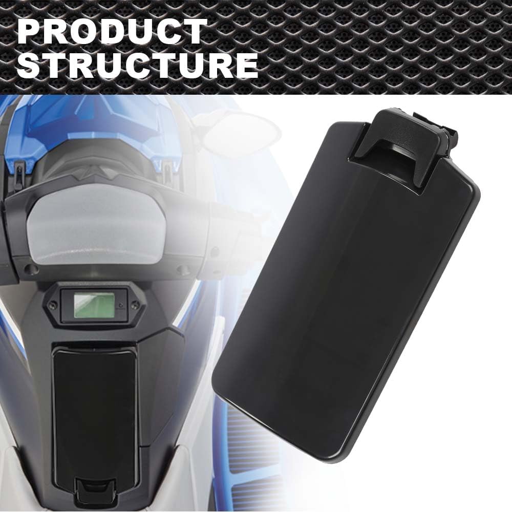 CNNELL Glove Box Compatible with Yamaha 2017 2018 2019 2020 2021 2022 Ex Deluxe Sport Glovebox Lid Storage