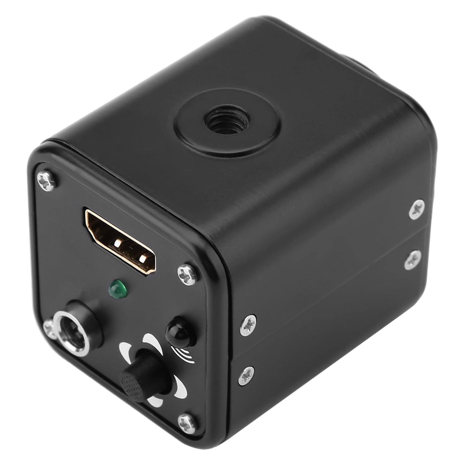 Akozon Microscopio Cámaras industriales HD 1080p HDMI 1/3 "60F / S Cámara para microscopio de Video Industrial Lente C-Mount(EU)