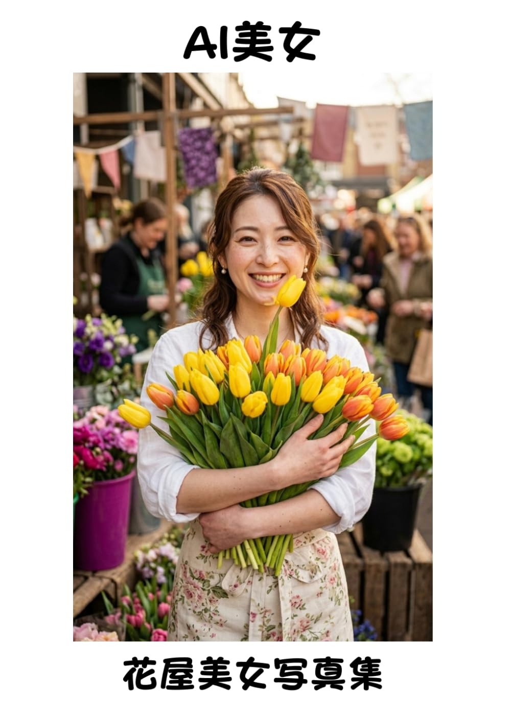 【AI美女】花屋の美女写真集