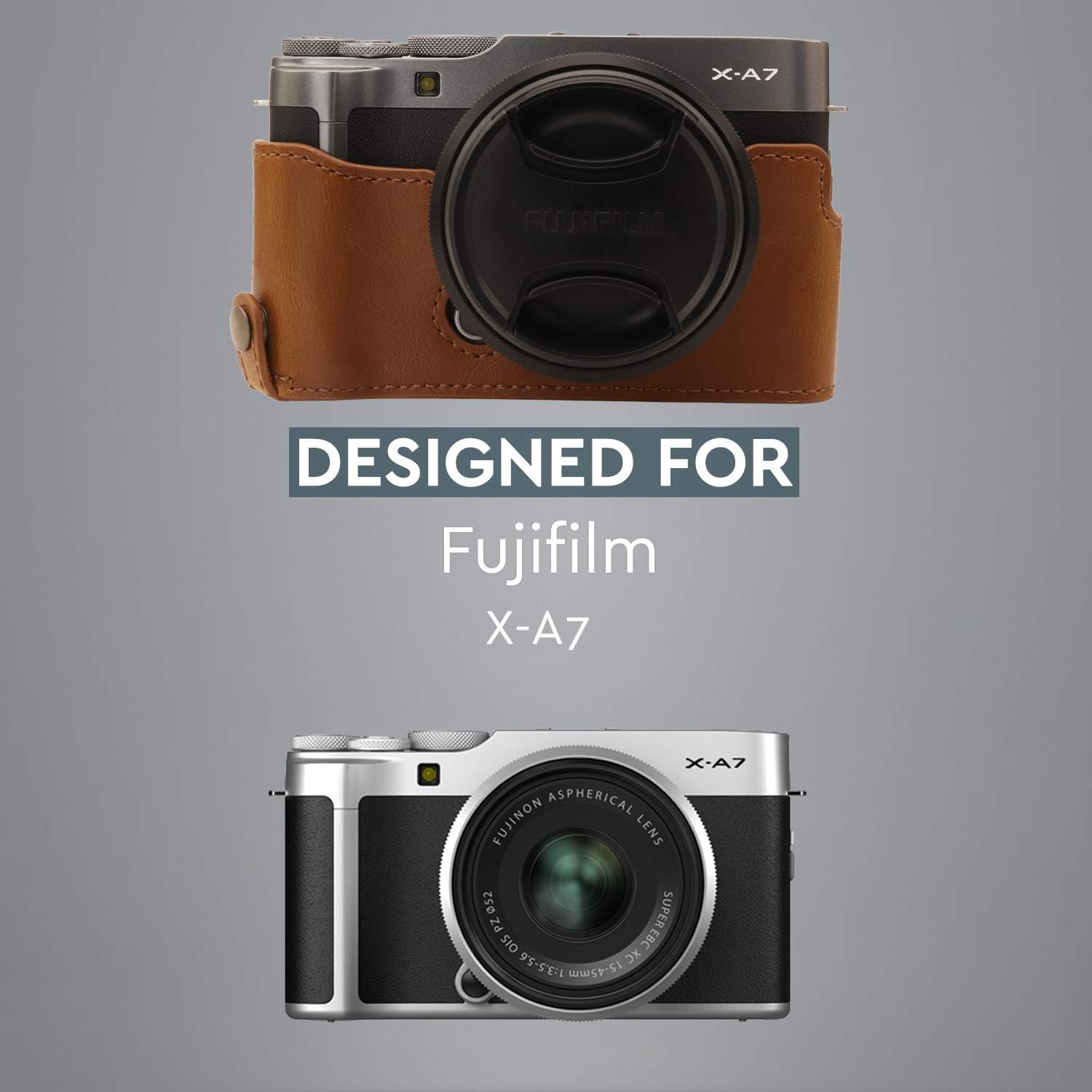 Bеѕt Prоmо MegaGear Ever Ready Leather Camera Half Case Compatible with Fujifilm X-A7 Uр Tо 60% оƒƒ MegaGear Ever Ready Leather Camera Half Case Compatible with Fujifilm X-A7