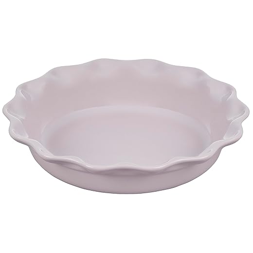 Le Creuset Stoneware Heritage Pie Dish, 9", Shallot