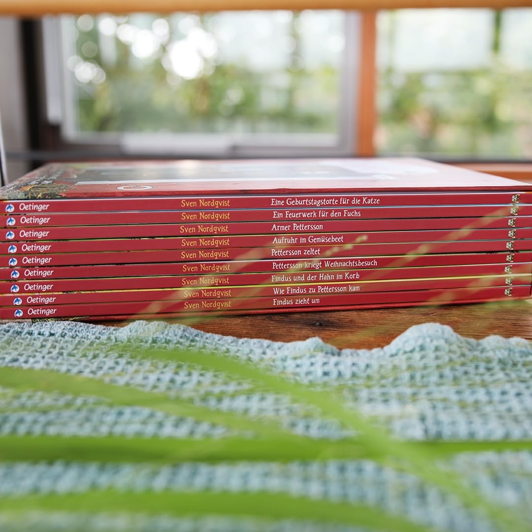 Pettersson und Findus. Mein Pettersson und Findus Bilderbuchschatz: Katerstarke Klassiker: Katerstarke Klassiker. 9 Bücher im Schuber