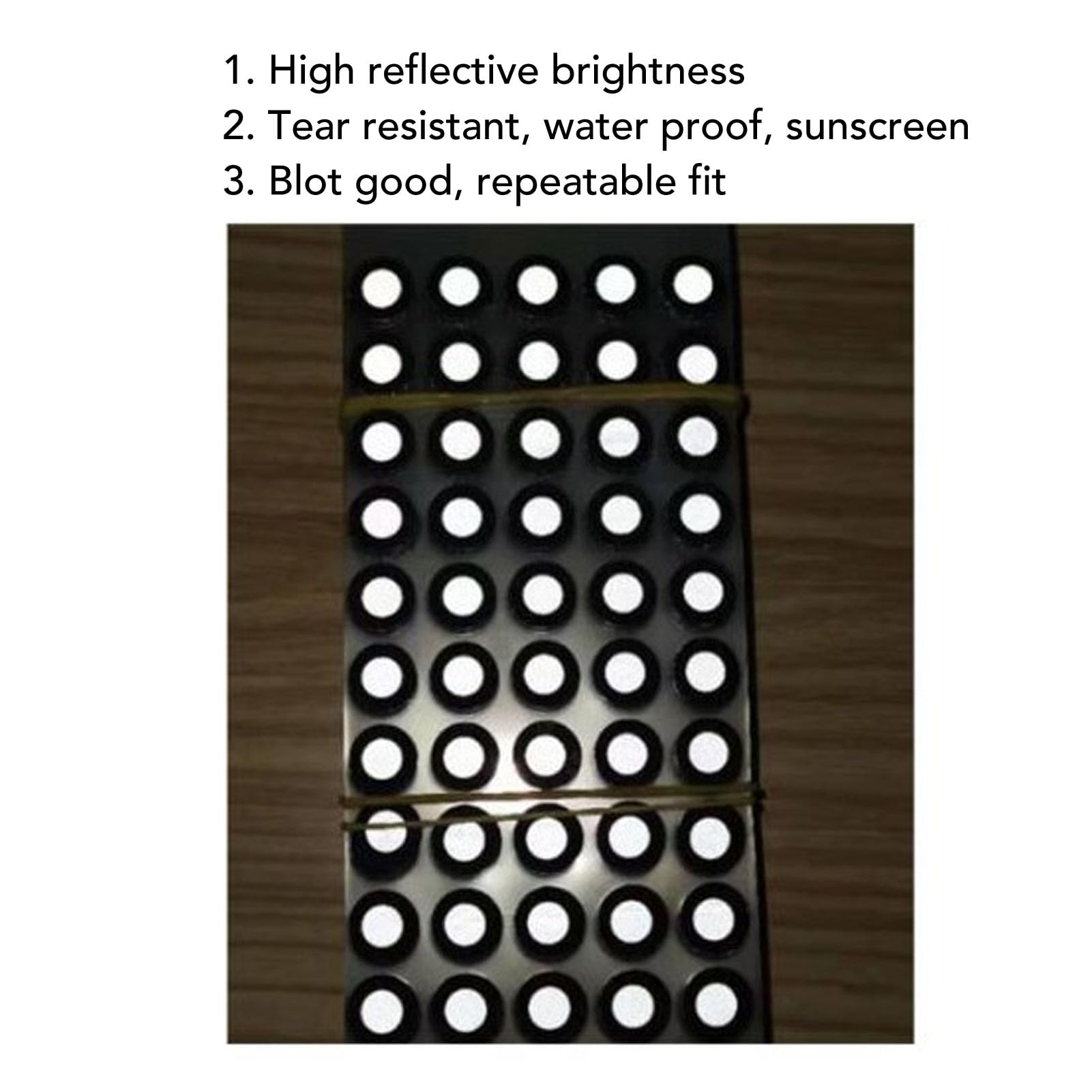 3D Scanning Markers, 6mm OD 3mm ID Diffuse Reflection Markers Scanning Optical Tracking Dots Reference Point Markers for 3D Scanner (560Pcs)