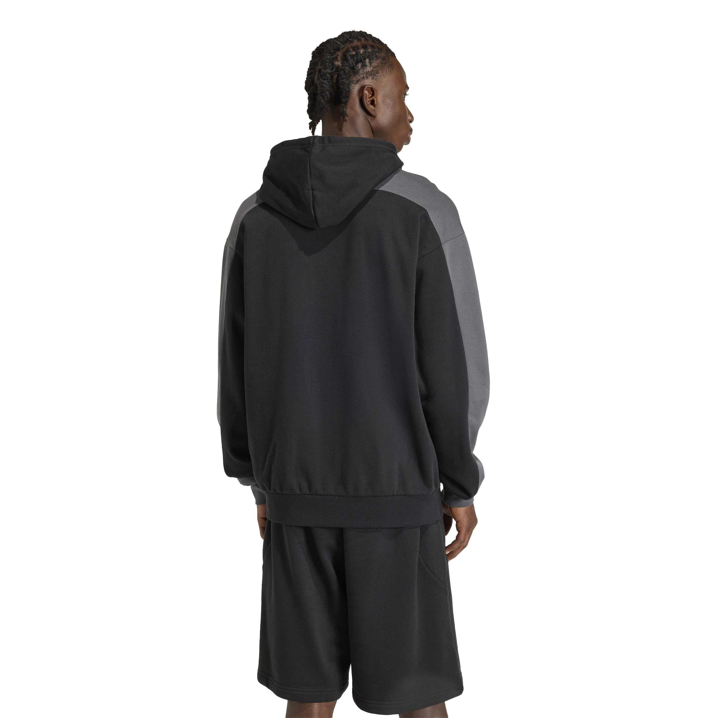 adidas Collegiate Fleece Hoodie Felpa con Cappuccio Uomo (Pacco da 1)