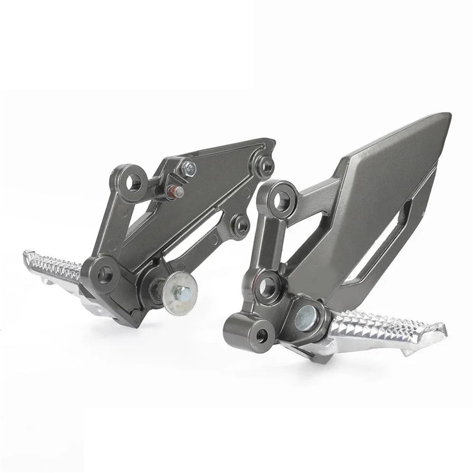 Pjluqntg Footrest With Pegs For Kawasaki For Ninja 250 300 Z250 Z300 Front Footrest Foot Pedal Gear Shift Lever Brake Motorcycle Accessories