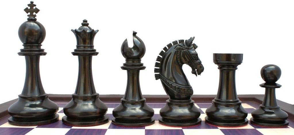 Staunton Castle Aristocrat Series Premium Chess Pieces 4.1"