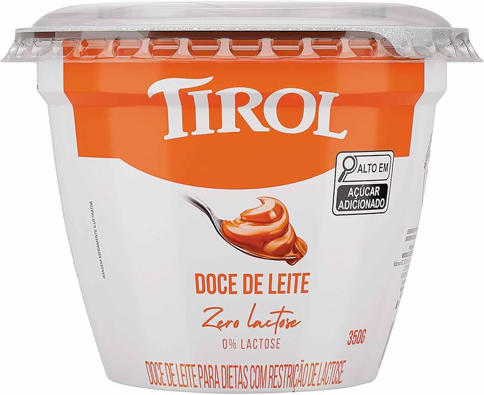 Doce de Leite Zero Lactose Tirol