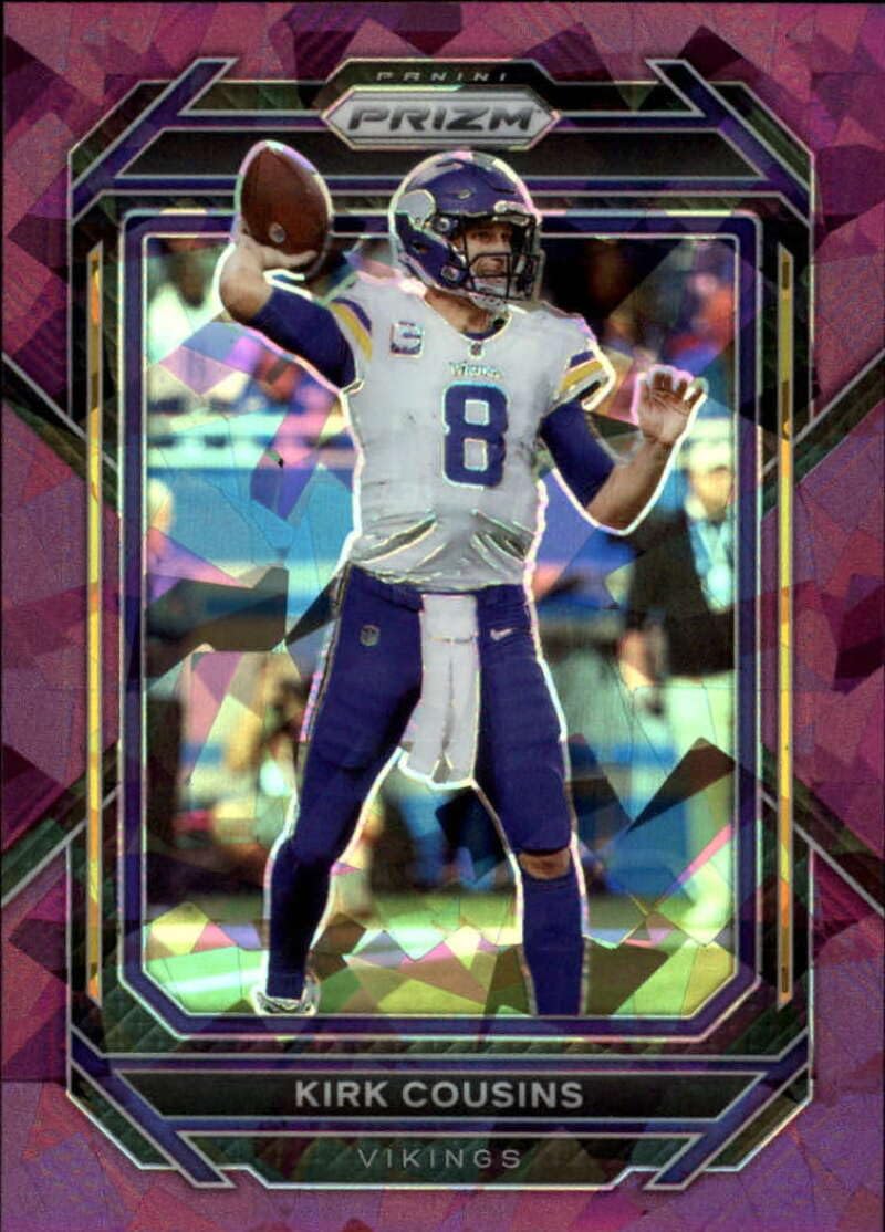 Amazon.com: 2022 Panini Prizm Prizm Purple Ice #187 Kirk Cousins
