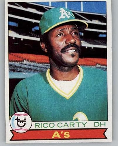 1979 Topps (EXMT) #565 Rico Carty Oakland Athletics MLB Baseball Trading Card