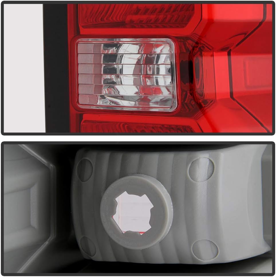 ACANII - For 2016 2017 2018 Chevy Silverado 1500 Tail Light Brake Lamp OE Style Replacement Left Driver Side